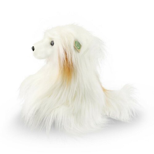 Plišasti kitajski čopasti pes Rappa - labod, 30 cm ECO - FRIENDLY
