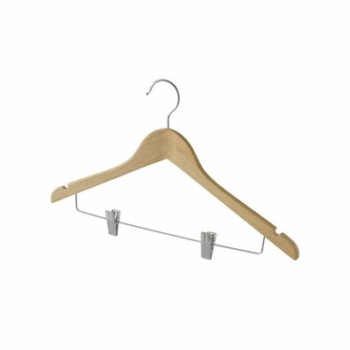 Compactor Bügel mit Clips für Hosen und Röcke, 44,5 cm