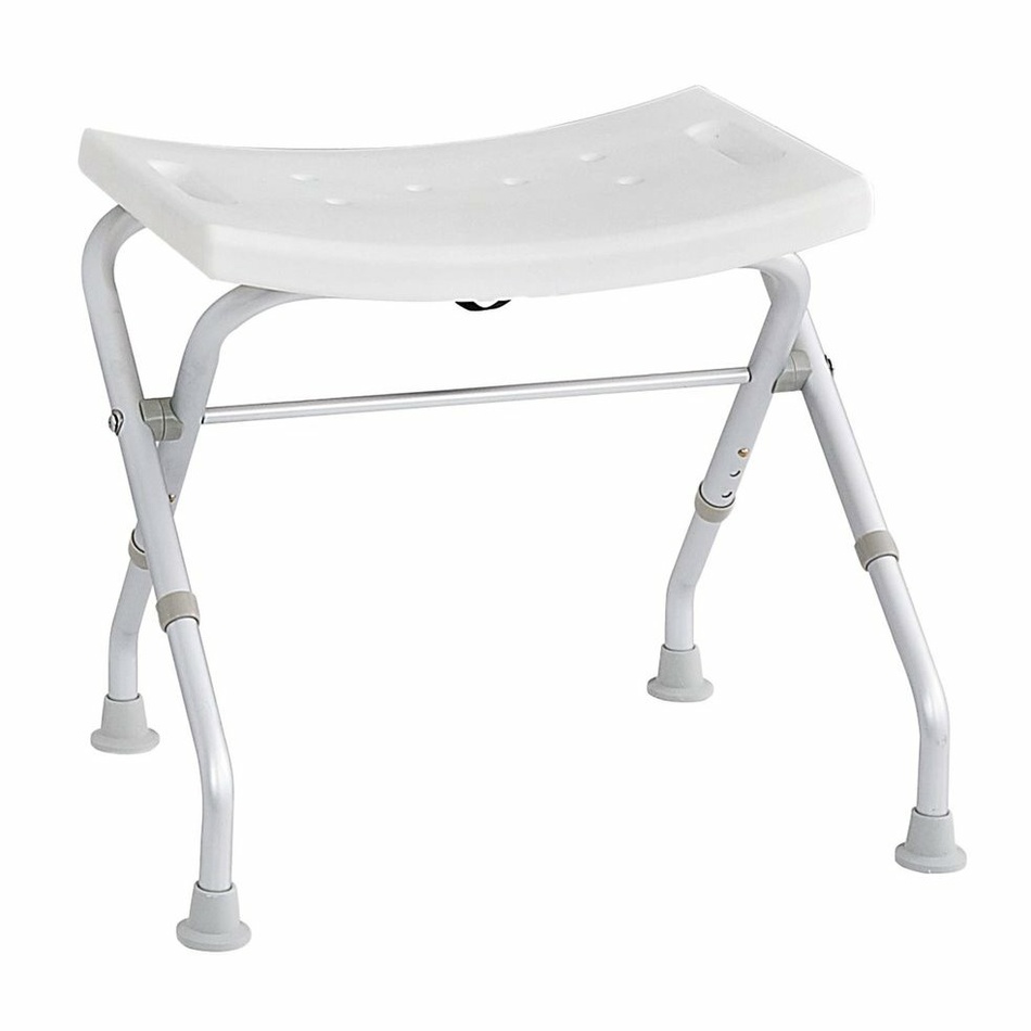 SAPHO A0050301 Handicap skládací stolička, bílá