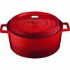 LAVA Metal Litoželezna posoda premer 10 cm, rdeča,0,35 l