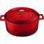 LAVA Metal Litoželezna posoda premer 10 cm, rdeča,0,35 l