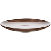 Banquet Set mit 6 flachen Tellern Palas 27 cm, braun