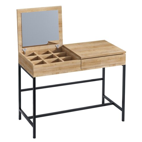 Stolik kosmetyczny Linda Black and Oak