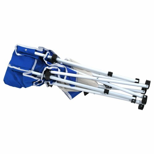 Cattara Plážové skladacie ležadlo Larisa, modrá