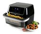 DOMO DO544FR horkovzdušná rodinná fritéza s průzorem, 10 l