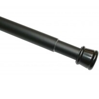 Bară extensibilă 26/23 mm negru mat , 60 - 110