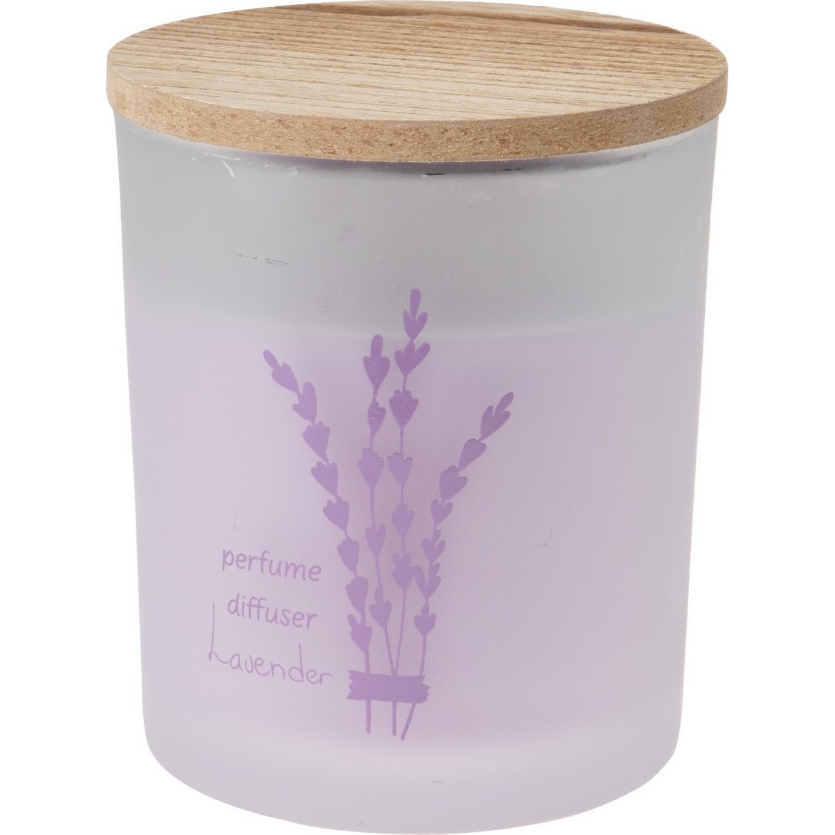 Lumânare în borcan de sticlă Flora home Lavender, 8,8 x 10 cm 88 Decoratiuni