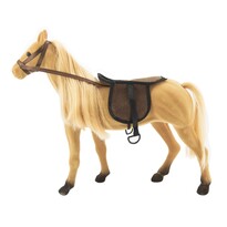 Cal de țesălat Teddies, cu accesorii, 38 cm