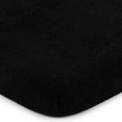 Cearsaf de pat 4Home, din frotir, negru, 180 x 200 cm