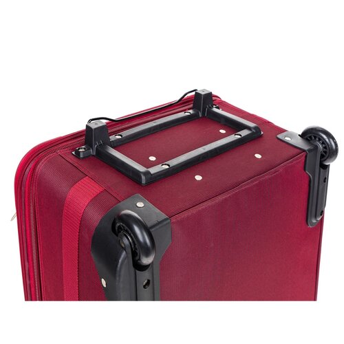 Pretty UP Travel Textilkoffer TEX28 L, rotrot,