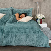4Home Posteljnina iz mikroflanela Knit, 140 x 200 cm, 70 x 90 cm