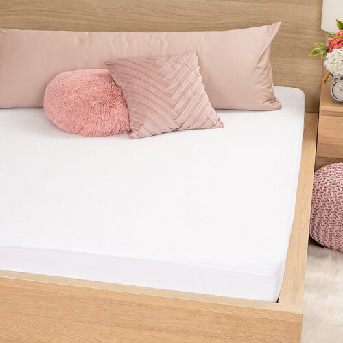 4Home Wasserdichter Matratzenschoner mit Saum Harmony, 90 x 200 cm