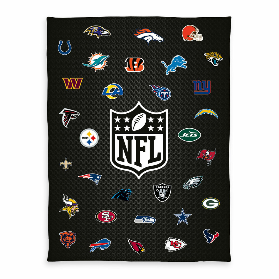 Pásztortakaró NFL Wellsoft , 150 x 200 cm