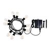Rabalux 77165 venkovní solární dekorativní LED řetěz Zirc, 3,6W, 2700K, 35lm, IP44