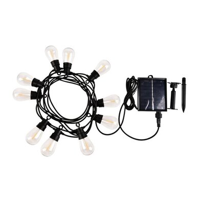 Rabalux 77165 venkovní solární dekorativní LED řetěz Zirc, 3,6W, 2700K, 35lm, IP44