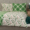 Lenjerie de pat din bumbac 4Home Scotch verde ,