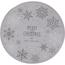 Suport farfurie de Crăciun Merry Christmas, 38 cm