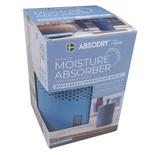 Everbrand Moisture Absorber Absodry Duo Family Bag6-series, până la 50 m3, albastru