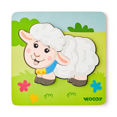 Woody Puzzle Baby Sheep