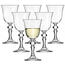 Krosno 6-dielna sada pohárov na biele víno Krista, 150 ml