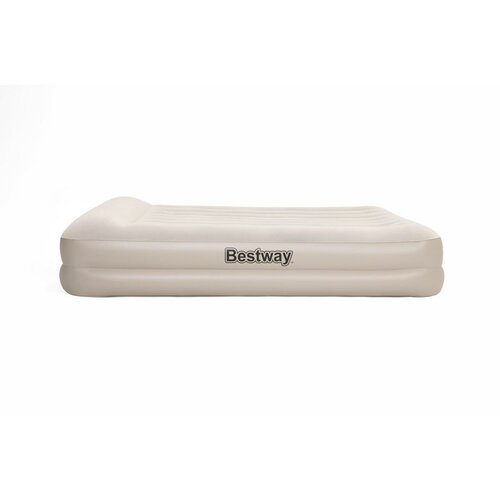 Bestway Suede felfújható matrac Tritech,elektromos pumpával, 203 x 152 x 42 cm