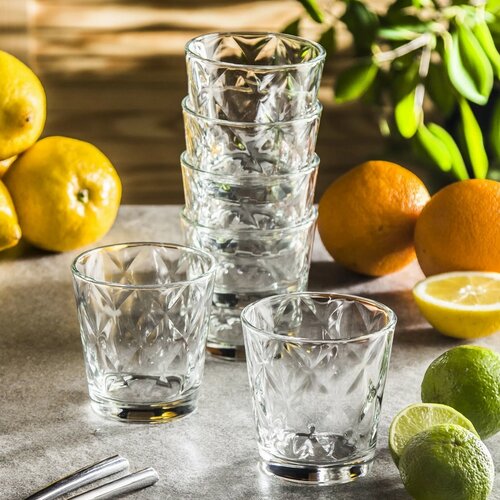 Bormioli Rocco 6dílná sada sklenic Kaleido, 240 ml