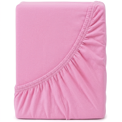 Cearșaf de pat 4Home jersey Ideal roz, 70 x 140 cm
