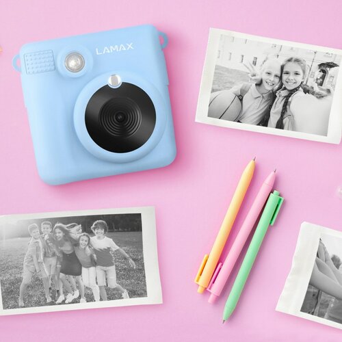 LAMAX InstaKid1 aparat fotograficzny dla dzieci,niebieski