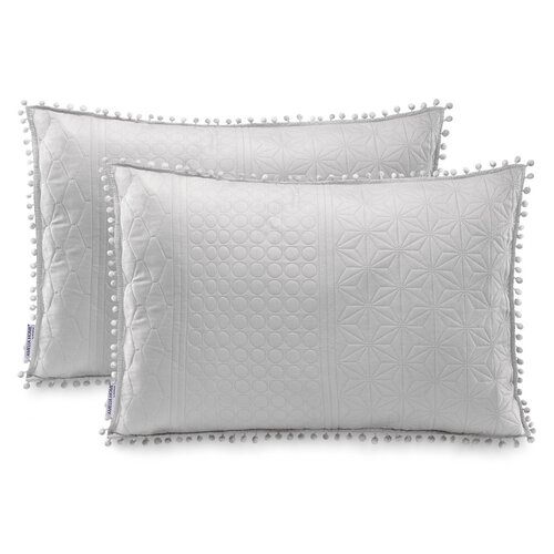 AmeliaHome Наволочка Meadore срібний, 50 x 70 см, 2 шт.