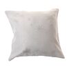 Weihnachlicher Kissenbezug wasserabweisend Schneeflocken silber, 40 x 40 cm
