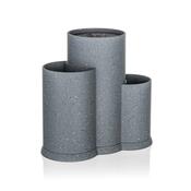 Suport de cuțite Banquet 3in1 Granite Greygri,