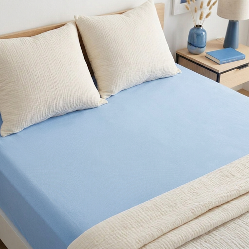4Home jersey rjuha DELUXE modra, 180 x 200 cm