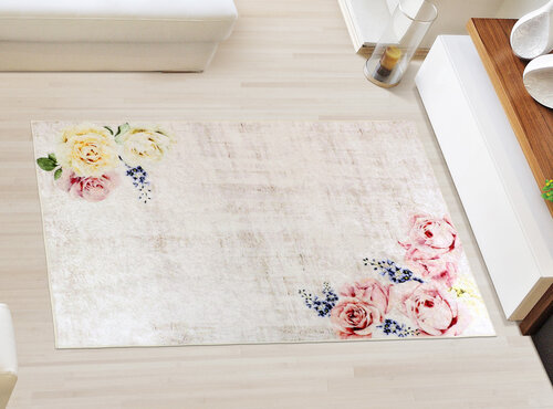 Bellatex Covor Trandafir 3D, 80 x 120 cm