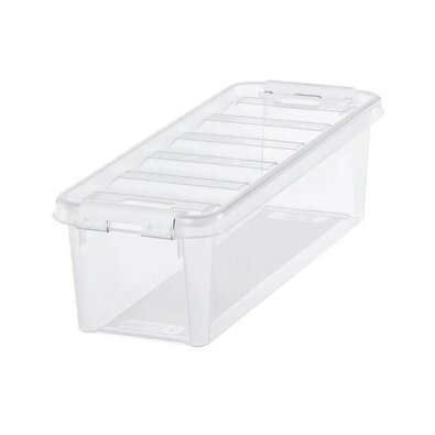 SmartStore Tárolódoboz fehér kapcsokkal Classic,3,5 l