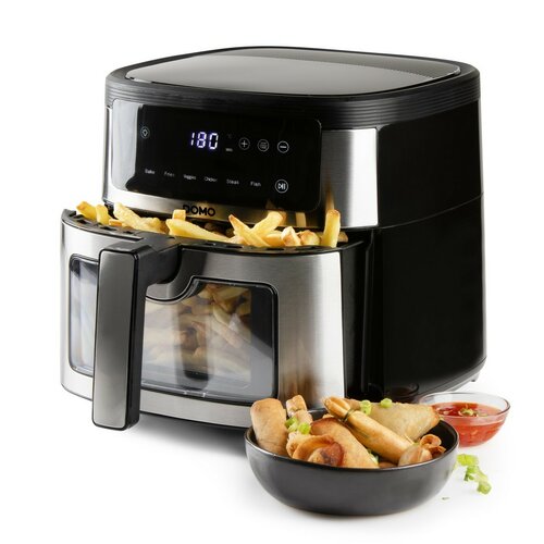 DOMO DO548FR teplovzdušná fritéza s priezorom, 6 l