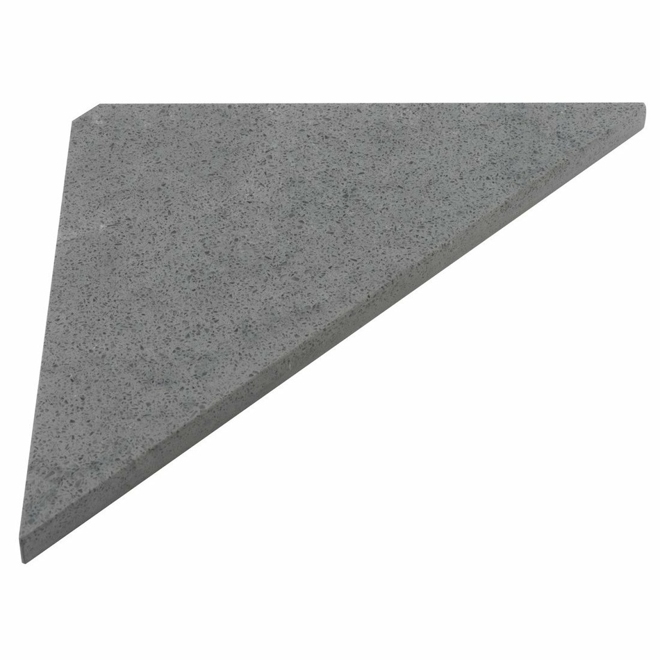 SAPHO AE200-4033 Abeline rockstone sarokpolc, 20 x 20 cm, concrete