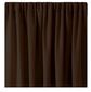 AmeliaHome Штора Blackout Oxford Pleat темно- коричневий, 140 x 245 см