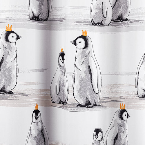 4Home Kindervorhang Pinguine, 140 x 245 cm