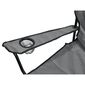 Scaun pliabil de camping Cattara 13447 Bari, gri ,49 x 39 x 84 cm