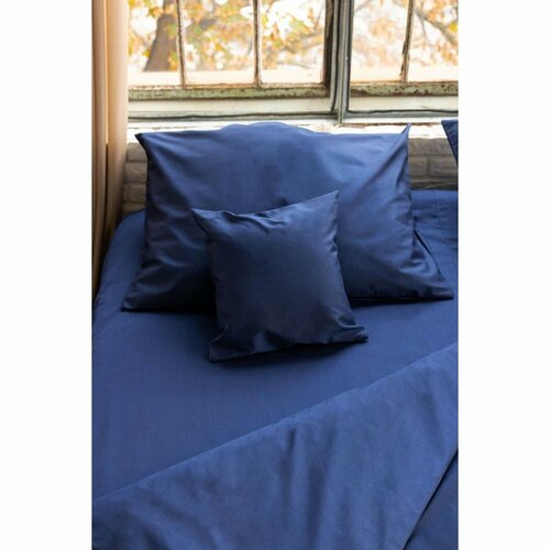 nanoSPACE® Kopfkissenbezug Nanocotton® blau, 40 x 40 cm, 2er-Set