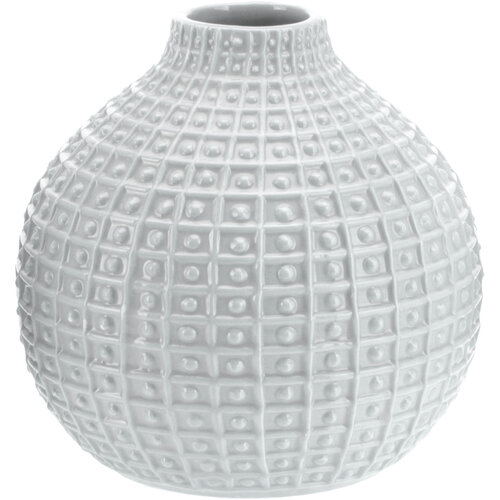 Keramická váza Ball, sivá