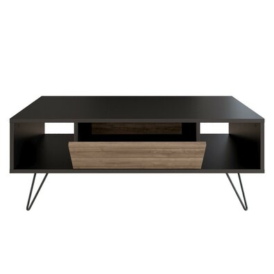 Konferenční stolek Mistico Black and Walnut