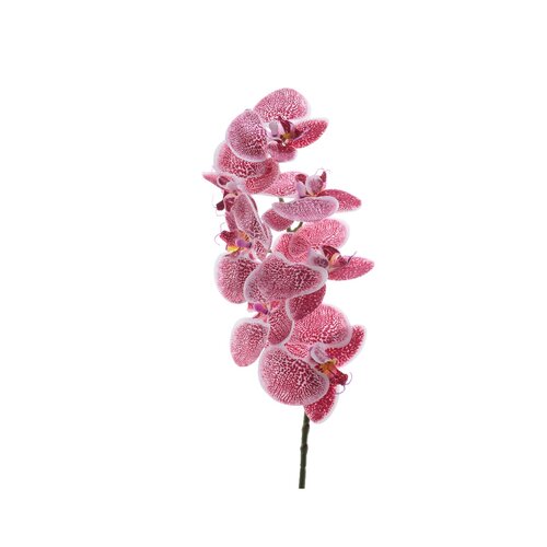 Umelá mnohokvetá Orchidea ružová, 77 cm