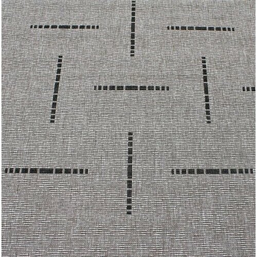 Kusový koberec Floorlux silver/black 20008, 80 x 150 cm