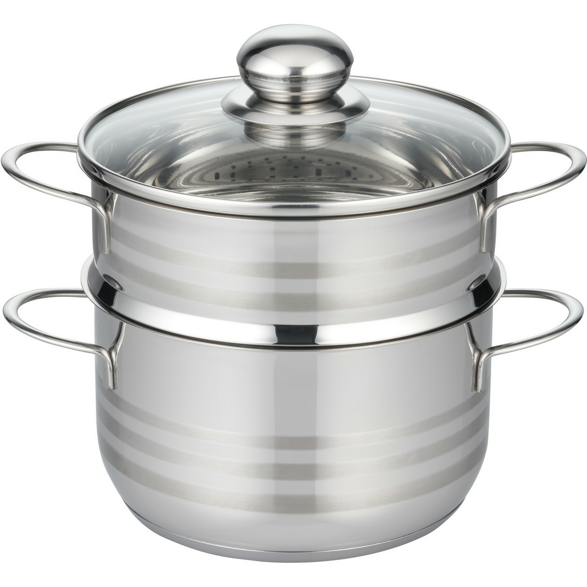 Elo 22718 Basic Parowar ze stali nierdzewnejBrillant 18 cm, 1,6/2,4 l, 18 cm