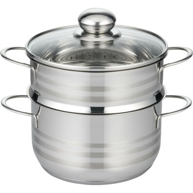 Elo 22718 Basic Vapor din oțel inoxidabil Brillant18 cm, 1,6/2,4 l