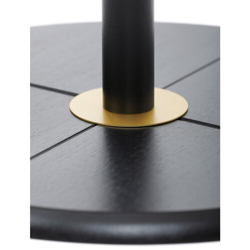 Autronic DR-N1006 BK Kleiderständer aus Holz, schwarz, 40 x 175 cm