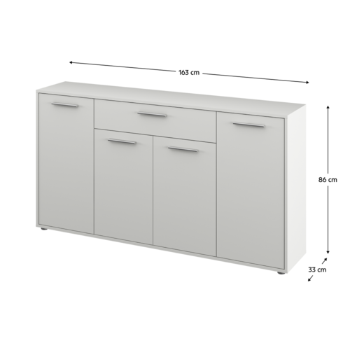Schrank LUNIA, Weiß