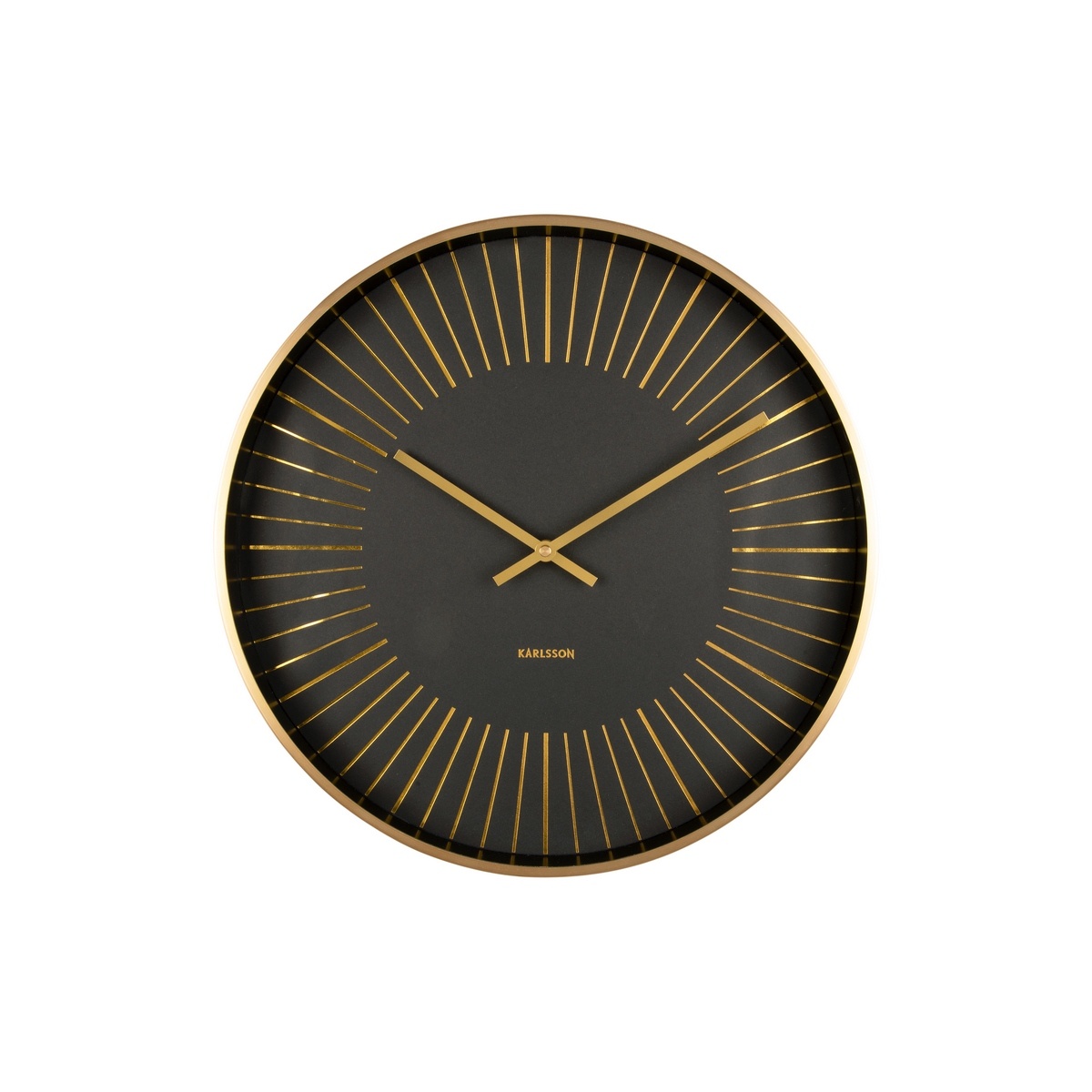 Karlsson 5917BK designové nástěnné hodiny 40 cm