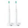 Set periuță de dinți Philips Sonic HX3675/13 Seria3100, alb